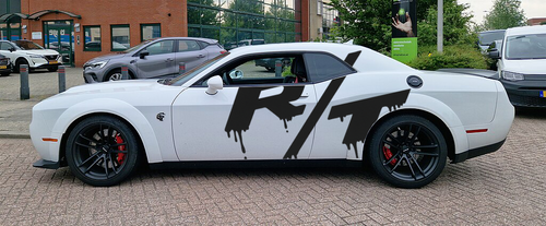 Dodge Challenger/Charger R/T Drip Style Logo Universal Decal